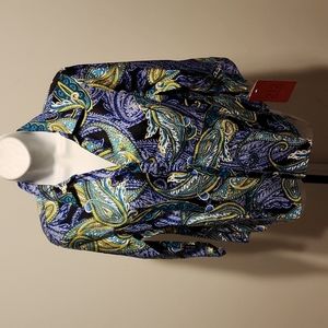 212 Collection Paisley Blouse